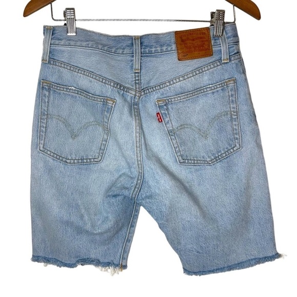 Levi's 501 Slouch Shorts- Bermuda Denim Shorts - Picture 3 of 4